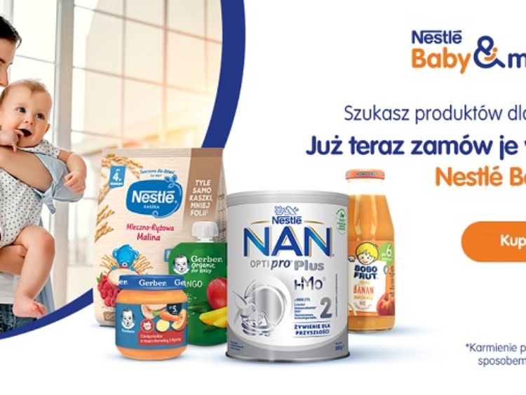 Ruszyła nowa odsłona sklepu internetowego Nestlé Baby&me